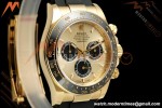 Rolex - Daytona 126518LN 40mm Gain Weight CER/YG/RU YG/Blk/Stk WF JH4131 Free Sprung