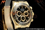 Rolex - Daytona 126518LN 40mm Gain Weight CER/YG/RU Blk/Stk WF JH4131 Free Sprung