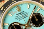 Rolex - Daytona 126518LN 40mm Gain Weight CER/YG/RU Turquoise Blue/Stk WF JH4131 Free Sprung