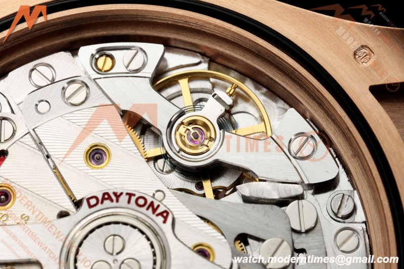Rolex - Daytona 126515LN 40mm Gain Weight CER/RG/RU Chocolate/Blk/Stk WF JH4131 Free Sprung