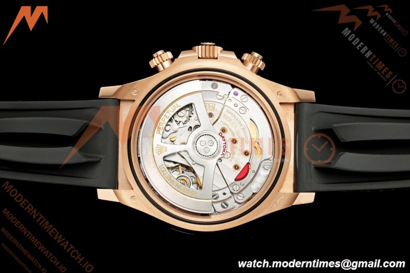 Rolex - Daytona 126515LN 40mm Gain Weight CER/RG/RU CHAMP/BLK/STK WF JH4131 Free Sprung