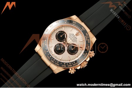 Rolex - Daytona 126515LN 40mm Gain Weight CER/RG/RU CHAMP/BLK/STK WF JH4131 Free Sprung
