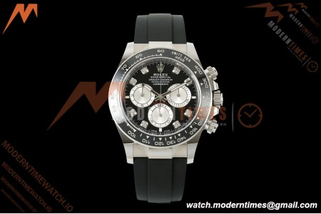 Rolex - Daytona 126519LN 40mm Gain Weight SS/RU Blk/Gry/Dia WF JH4131 Free Sprung