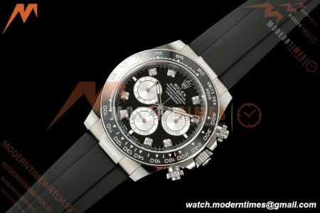 Rolex - Daytona 126519LN 40mm Gain Weight SS/RU Blk/Gry/Dia WF JH4131 Free Sprung