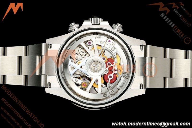 Rolex - Daytona 40mm Artisans De Genève Purple Seal SS/SS Purple Crystal Skeleton Dial Sonic SA4130