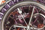 Rolex - Daytona 40mm Artisans De Genève Purple Seal SS/SS Purple Crystal Skeleton Dial Sonic SA4130