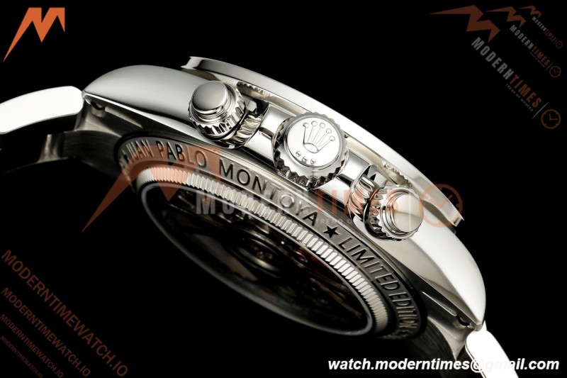 Rolex - Daytona 40mm Artisans De Genève Arolla SS/SS Blue Crystal Skeleton Dial Sonic SA4130