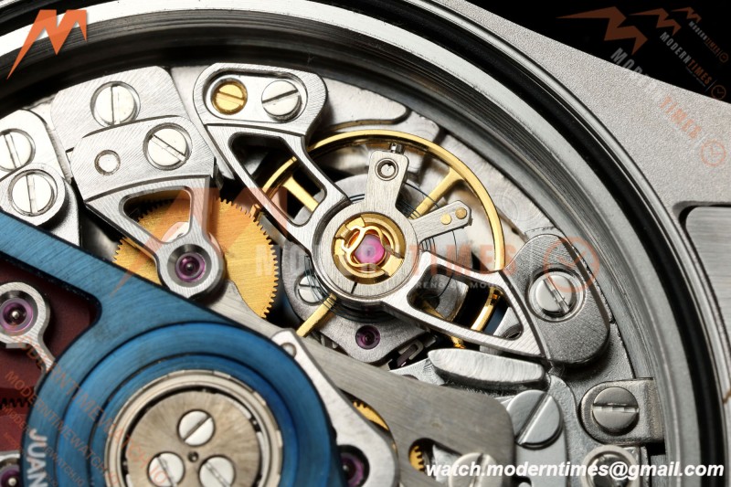 Rolex - Daytona 40mm Artisans De Genève La Montoya SS/SS Blue Skeleton Dial Sonic SA4130