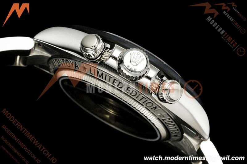 Rolex - Daytona 40mm Artisans De Genève La Montoya SS/SS Black Skeleton Dial Sonic SA4130