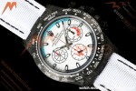 Rolex - Daytona DIW "Maserati" 40mm Black Carbon Fiber/NY Wht/Stk Dial ANTF SH4130