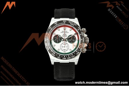 Rolex - Daytona DIW "Maybach" 40mm White Carbon Fiber/NY Wht/Stk Dial ANTF SH4130