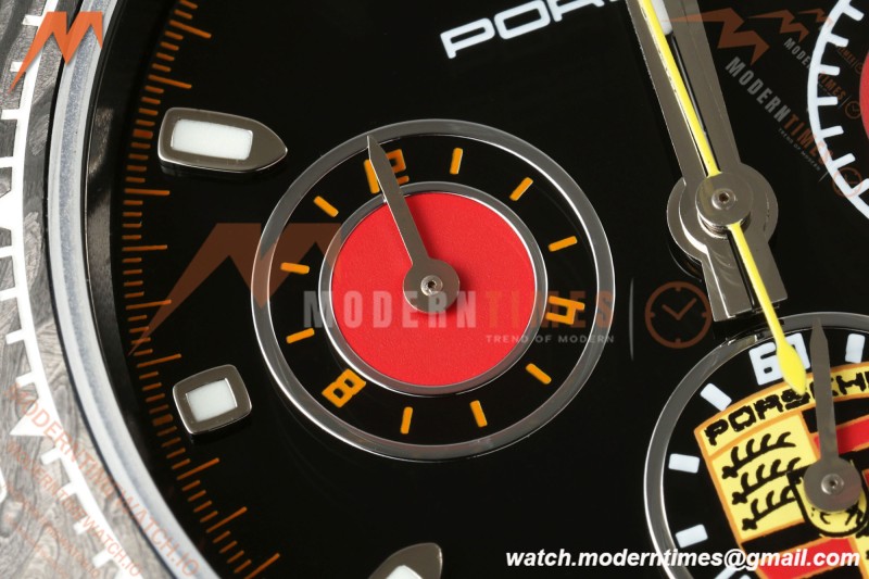 Rolex - Daytona DIW "Porsche" 40mm Black Carbon Fiber/NY Blk/Stk Dial ANTF SH4130