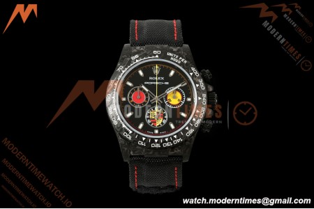 Rolex - Daytona DIW "Porsche" 40mm Black Carbon Fiber/NY Blk/Stk Dial ANTF SH4130
