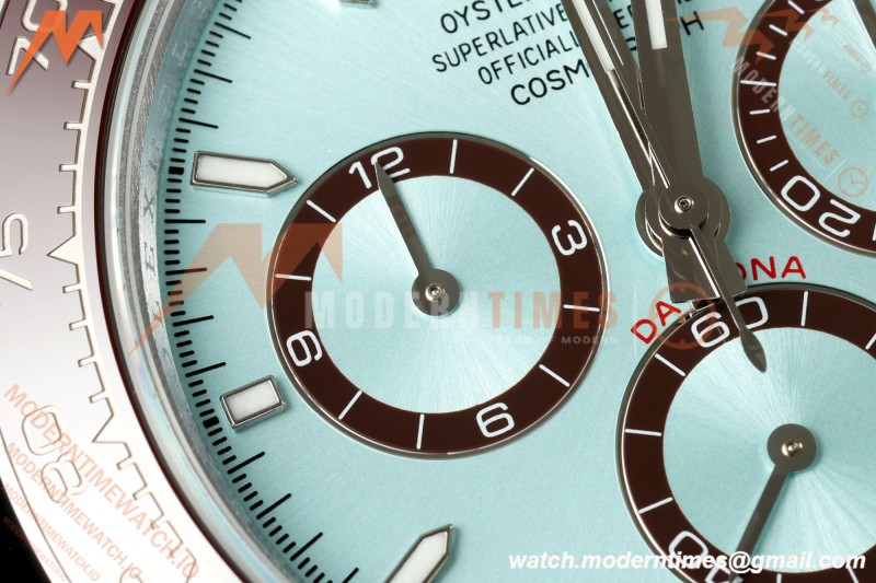 Rolex-Daytona 126506 40mm Gain Weight SS/SS Ice Blue/Stk QF V18 JH4131 Free Sprung