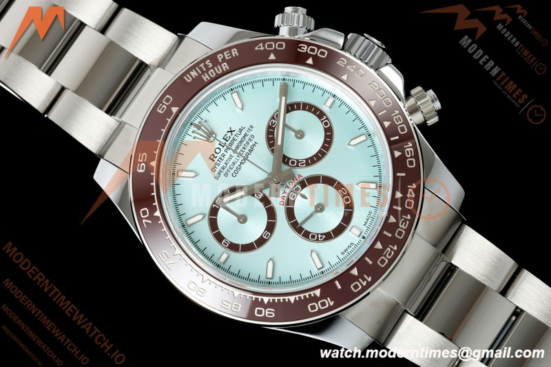 Rolex-Daytona 126506 40mm Gain Weight SS/SS Ice Blue/Stk QF V18 JH4131 Free Sprung