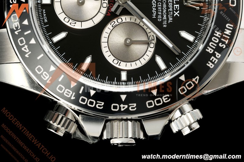 Rolex - Daytona 126519LN 40mm Gain Weight SS/RU Blk/Gry/Stk VSF V2 DD4131