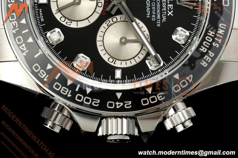 Rolex - Daytona 126519LN 40mm Gain Weight SS/RU Blk/Gry/Dia VSF V2 DD4131