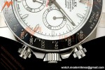 Rolex - Daytona 126502 40mm 904L SS/SS White Dial QF JH4131 Free Sprung