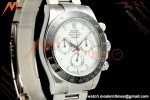 Rolex - Daytona 126502 40mm 904L SS/SS White Dial QF JH4131 Free Sprung