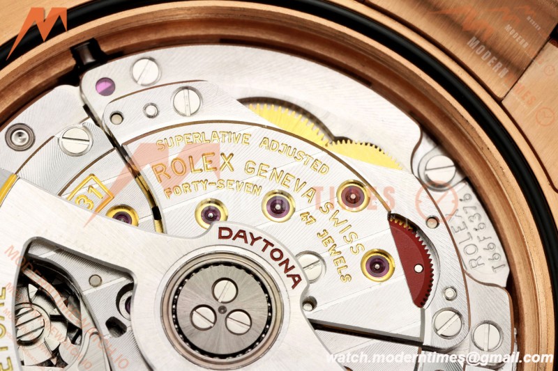 Rolex - Daytona 126505 40mm Gain Weight RG/RG Sundust/Blk/Stk VSF V3 DD4131
