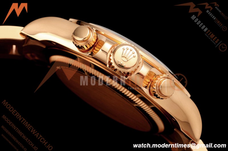 Rolex - Daytona 126505 40mm Gain Weight RG/RG Sundust/Blk/Stk VSF V3 DD4131