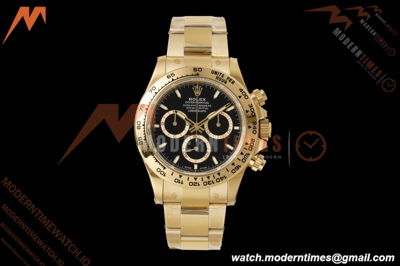 Rolex - Daytona 126508 40mm Gain Weight YG/YG Blk/Stk VSF V3 DD4131