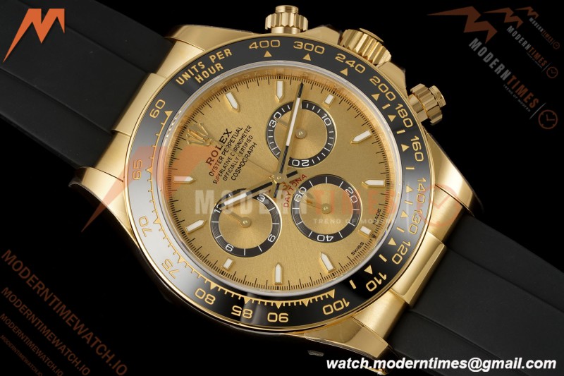 Rolex - Daytona 126518LN 40mm Gain Weight YG/RU Gold/Stk VSF V2 DD4131