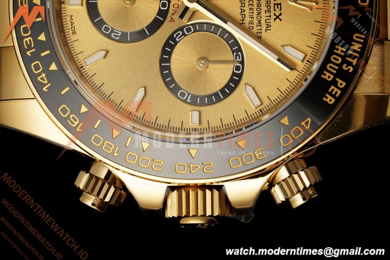 Rolex - Daytona 126518LN 40mm Gain Weight YG/RU Gold/Stk VSF V2 DD4131