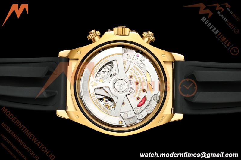 Rolex - Daytona 126538 40mm Gain Weight YG/RU YG/Dia QF V13 JH4131 Free Sprung