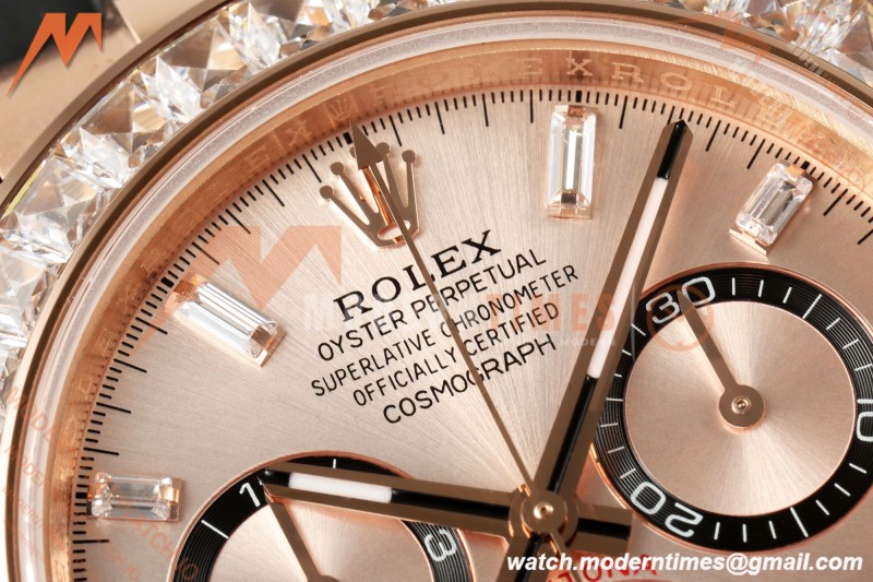 Rolex - Daytona 126535 40mm Gain Weight RG/RU RG/Dia QF V13 JH4131 Free Sprung