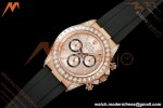 Rolex - Daytona 126535 40mm Gain Weight RG/RU RG/Dia QF V13 JH4131 Free Sprung