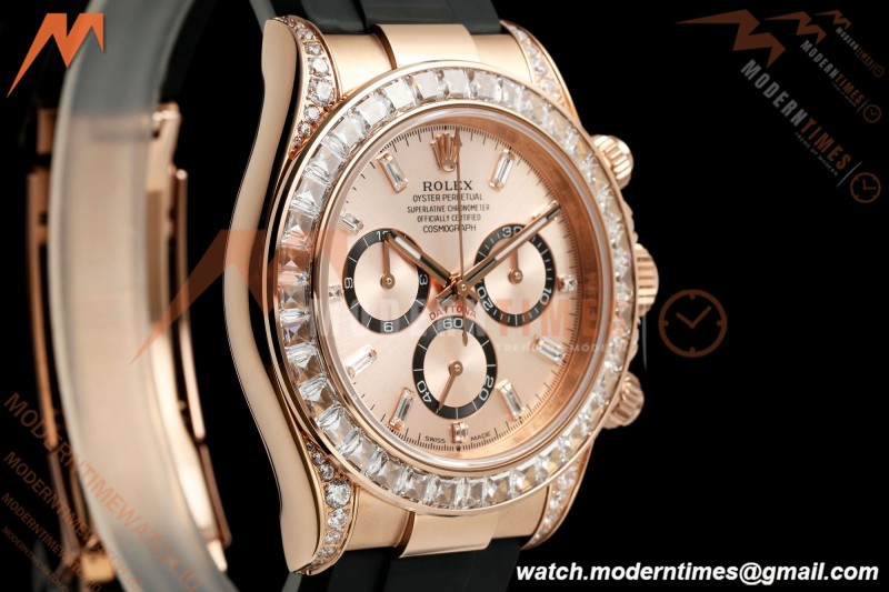 Rolex - Daytona 126535 40mm Gain Weight RG/RU RG/Dia QF V13 JH4131 Free Sprung