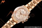 Rolex - Daytona 126595 40mm Gain Weight RG/RG RG/Dia QF V13 JH4131 Free Sprung