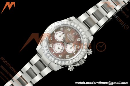 Rolex - Daytona 126579 40mm Gain Weight SS/SS MOP/Dia QF V13 JH4131 Free Sprung