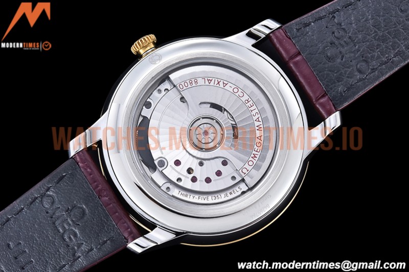 Omega - De Ville Prestige YG/SS/LE Wht-G/Dia MKF A8800