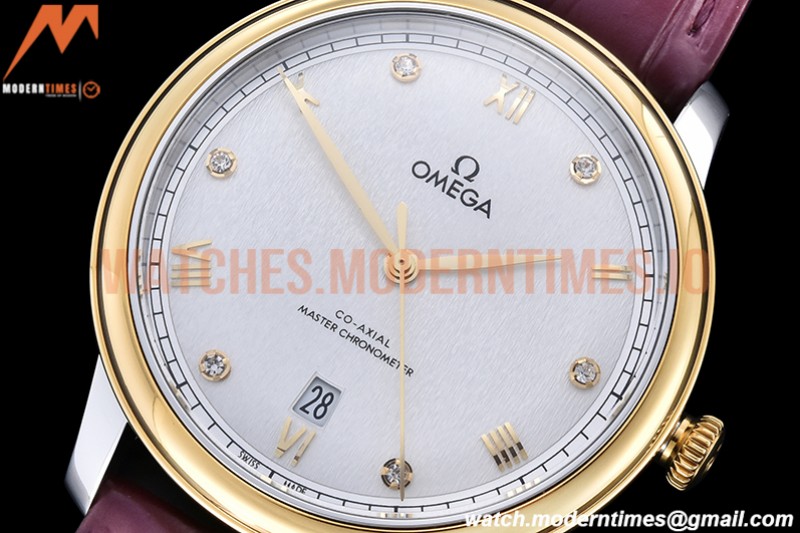 Omega - De Ville Prestige YG/SS/LE Wht-G/Dia MKF A8800