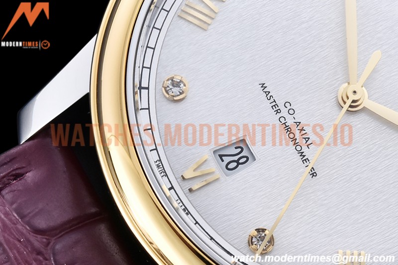 Omega - De Ville Prestige YG/SS/LE Wht-G/Dia MKF A8800