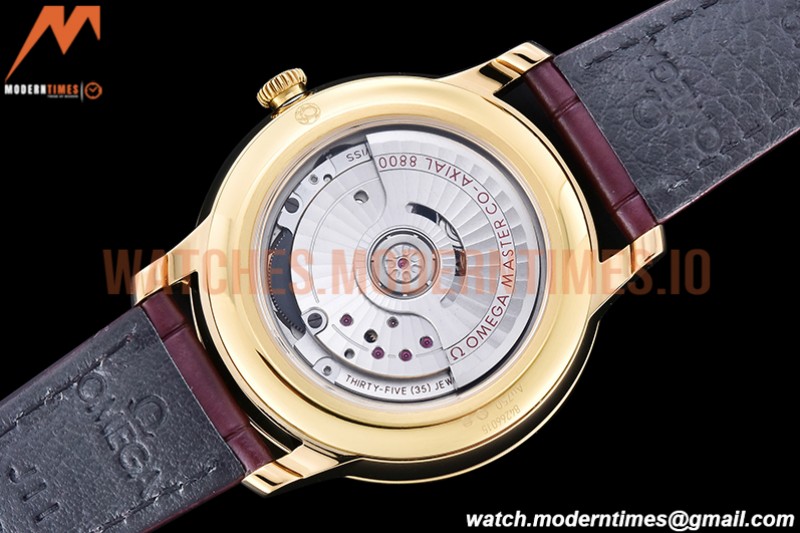 Omega - De Ville Prestige YG/LE Wht-G/Dia MKF A8800