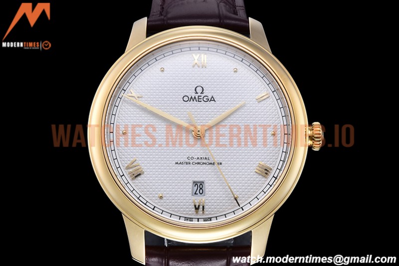 Omega - De Ville Prestige YG/LE Wht-G/Dia MKF A8800