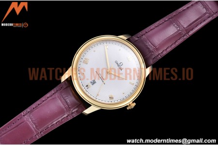 Omega - De Ville Prestige YG/LE Wht-G/Dia MKF A8800