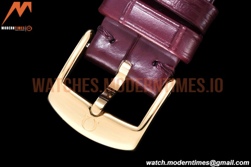 Omega - De Ville Prestige Reserve YG/SS/LE Sil-T/Rm MKF A8810