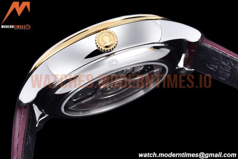 Omega - De Ville Prestige Reserve YG/SS/LE Sil-T/Rm MKF A8810