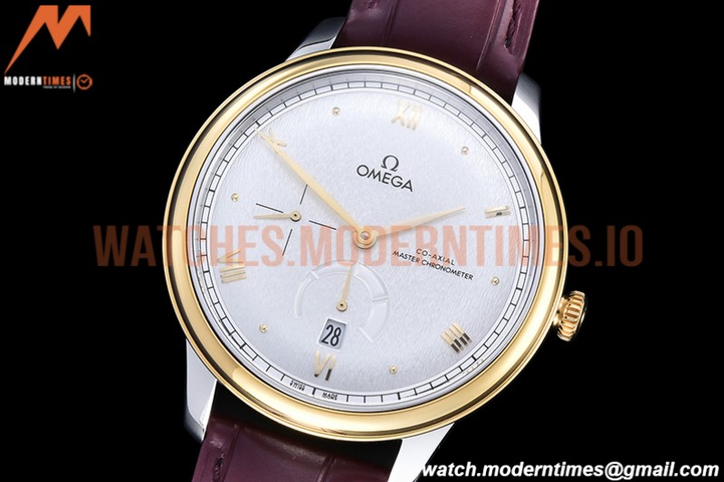 Omega - De Ville Prestige Reserve YG/SS/LE Sil-T/Rm MKF A8810