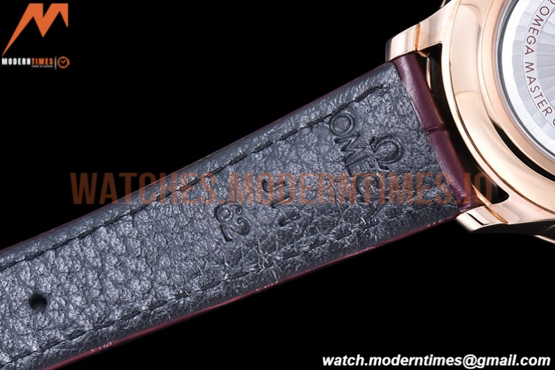 Omega - De Ville Prestige Reserve RG/LE Wht/Rm MKF A8810