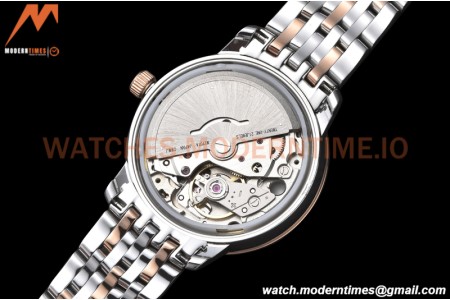 Omega - De Ville Prestige Ladies 32.7mm SS/RG White Mop GDF MY8215