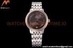 Omega - De Ville Prestige Ladies 32.7mm SS/RG Brown GDF MY8215