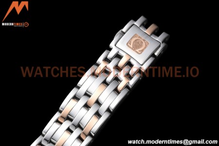 Omega - De Ville Prestige Ladies 32.7mm SS/RG Brown GDF MY8215