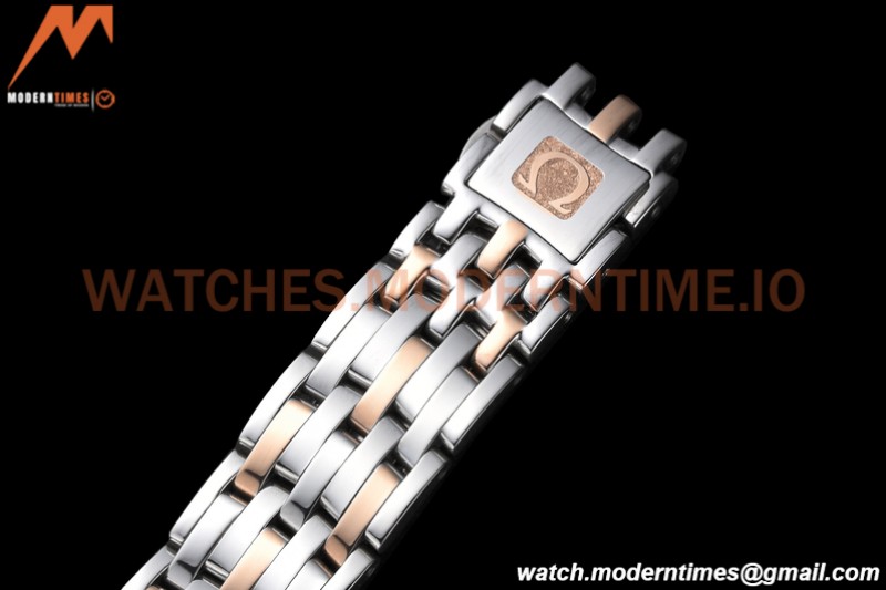 Omega - De Ville Prestige Ladies 32.7mm SS/RG Brown GDF MY8215