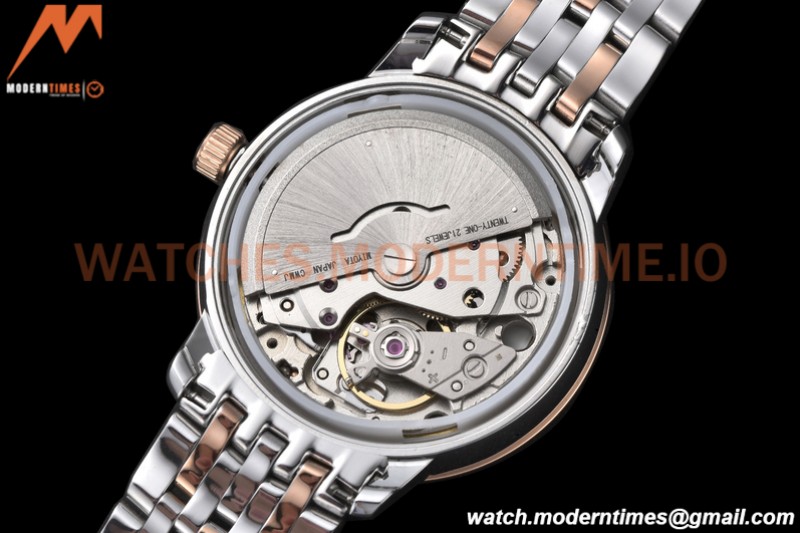 Omega - De Ville Prestige Ladies 32.7mm SS/RG Brown GDF MY8215