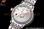 Omega - De Ville Prestige Ladies 32.7mm SS/RG Pink Textured GDF MY8215